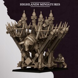 Blazing Icon of Marduk | Highlands Miniatures | Chaos Dwarfs