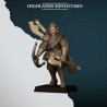 Nemean Lions with Bows x7 + cmd - Bigusson - Highlands Miniatures