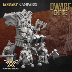 THE DWARF KING - Bigusson - Druk 3D - White Angels