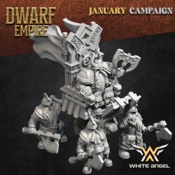 THE DWARF KING - Bigusson - Druk 3D - White Angels