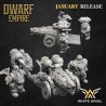DWARF FLAME CANNON - Bigusson - Druk 3D - White Angels