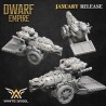 DWARF FLAME CANNON - Bigusson - Druk 3D - White Angels