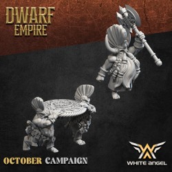 King Killer Shield Bearer | White Angels | Dwarfs