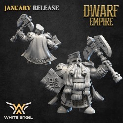 THE FORGER DWARF 1 - Bigusson - Druk 3D - White Angels