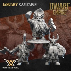 DWARF PARTY - Bigusson - Druk 3D - White Angels