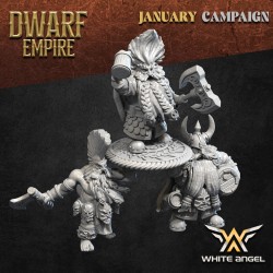 DWARF PARTY - Bigusson - Druk 3D - White Angels