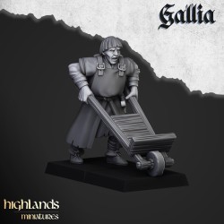 Gallia Trebuchet - Druk 3d - Highlands Miniatures