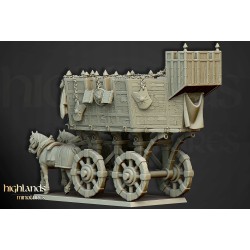 The Wittemberg Wagon - Druk 3d - Bigusson - Highlands Miniatures