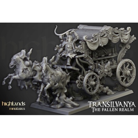 Undead Boyar Chariot - Bigusson - Highlands Miniatures
