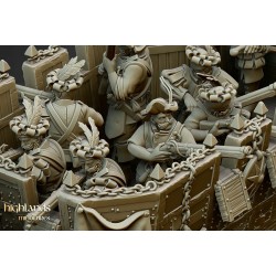 The Wittemberg Wagon - Druk 3d - Bigusson - Highlands Miniatures