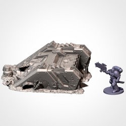 CRASHED TANKS 3 - Bigusson - druk 3d - Txarli Factory