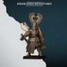 Nemean Lions with Bows x7 + cmd - Bigusson - Highlands Miniatures