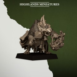 Vermin Pastor - Bigusson - Druk 3d - Highlands Miniatures