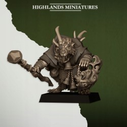 Vermin Pastor - Bigusson - Druk 3d - Highlands Miniatures