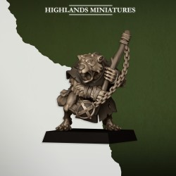 Vermin Acolytes x7 + cmd - Bigusson - Druk 3d - Highlands Miniatures