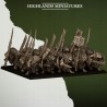Sewer Rats x7 + cmd - Bigusson - Druk 3d - Highlands Miniatures