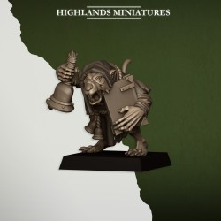 Vermin Acolytes x7 + cmd - Bigusson - Druk 3d - Highlands Miniatures