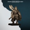 Nemean Lions with Bows x7 + cmd - Bigusson - Highlands Miniatures