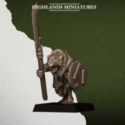 Sewer Rats x10 regular - Bigusson - Druk 3d - Highlands Miniatures