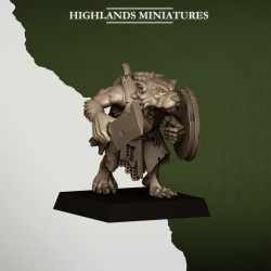 Sewer Rats x10 regular - Bigusson - Druk 3d - Highlands Miniatures