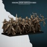 Aegean Maids with Bows x10 - Bigusson - Highlands Miniatures