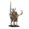 Mounted Feral Elf Lord on Feral Stag - Highlands Miniatures Druk 3D