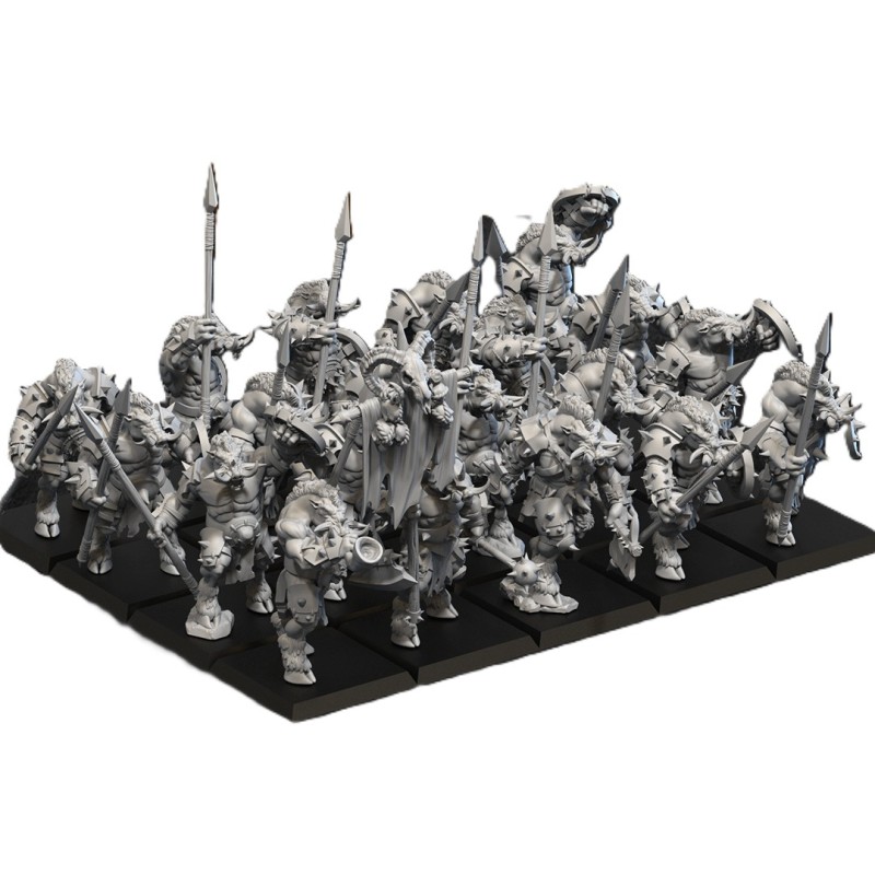 BEAST BOAR WARRIOR x10 | White Angels | Beastmen
