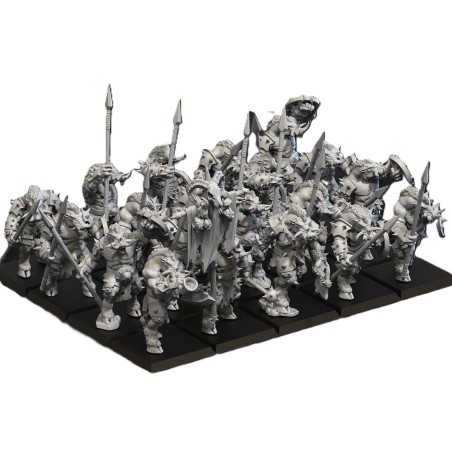 BEAST BOAR WARRIOR x10 | White Angels | Beastmen