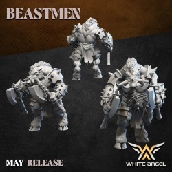 BEAST BOAR WARRIOR x10 | White Angels | Beastmen