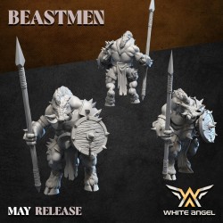 BEAST BOAR WARRIOR x10 | White Angels | Beastmen