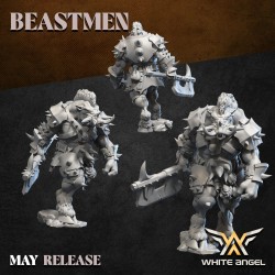 BEAST BOAR WARRIOR x10 | White Angels | Beastmen