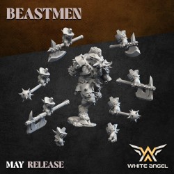 BEAST BOAR WARRIOR x10 | White Angels | Beastmen