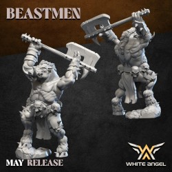 BEAST BOAR WARRIOR x10 | White Angels | Beastmen