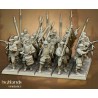 Sunland Imperial Troops z halabardami x7 + cmd - Highlands Miniatures