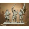 Sunland Imperial Troops z włóczniami x7 + cmd - Highlands Miniatures