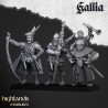 Robin Hood and the Sherwood Archers x 9 - Bigusson - Highlands Miniatures