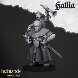 Robin Hood and the Sherwood Archers x 9 - Bigusson - Highlands Miniatures