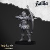 Robin Hood and the Sherwood Archers x 9 - Bigusson - Highlands Miniatures