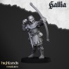 Robin Hood and the Sherwood Archers x 9 - Bigusson - Highlands Miniatures