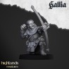 Robin Hood and the Sherwood Archers x 9 - Bigusson - Highlands Miniatures