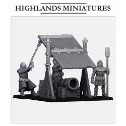 Gallia Bombard - Druk 3d - Highlands Miniatures