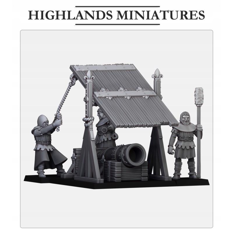 Gallia Bombard - Druk 3d - Highlands Miniatures Gallia Bombard - Druk 3d - Highlands Miniatures