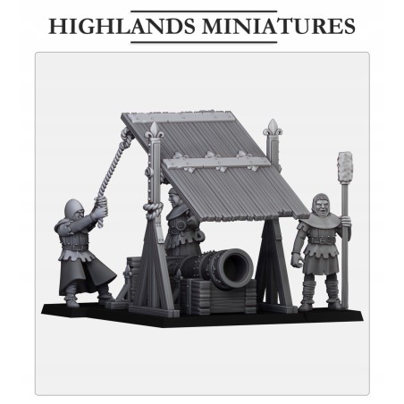 Gallia Bombard - Druk 3d - Highlands Miniatures