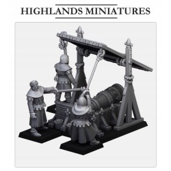 Gallia Bombard - Druk 3d - Highlands Miniatures