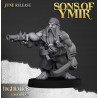 Dwarf Pirates x7 + 3 cmd - Bigusson - Druk 3d - Highlands Miniatures