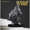 Dwarf Pirates x7 + 3 cmd - Bigusson - Druk 3d - Highlands Miniatures