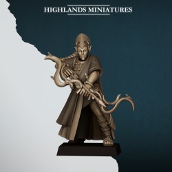 Aegean Maids with Bows x10 - Bigusson - Highlands Miniatures