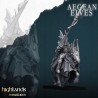 Aegean Elves Mounted Dragons x7 + cmd - Bigusson - Highlands Miniatures