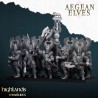 Nemean Lions x7 + command group - Bigusson - Highlands Miniatures