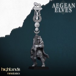 Nemean Lions x7 + command group - Bigusson - Highlands Miniatures